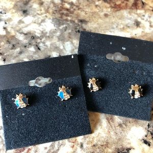 FREE WITH $25+ PURCHASE New set of 2 ladybug earrings